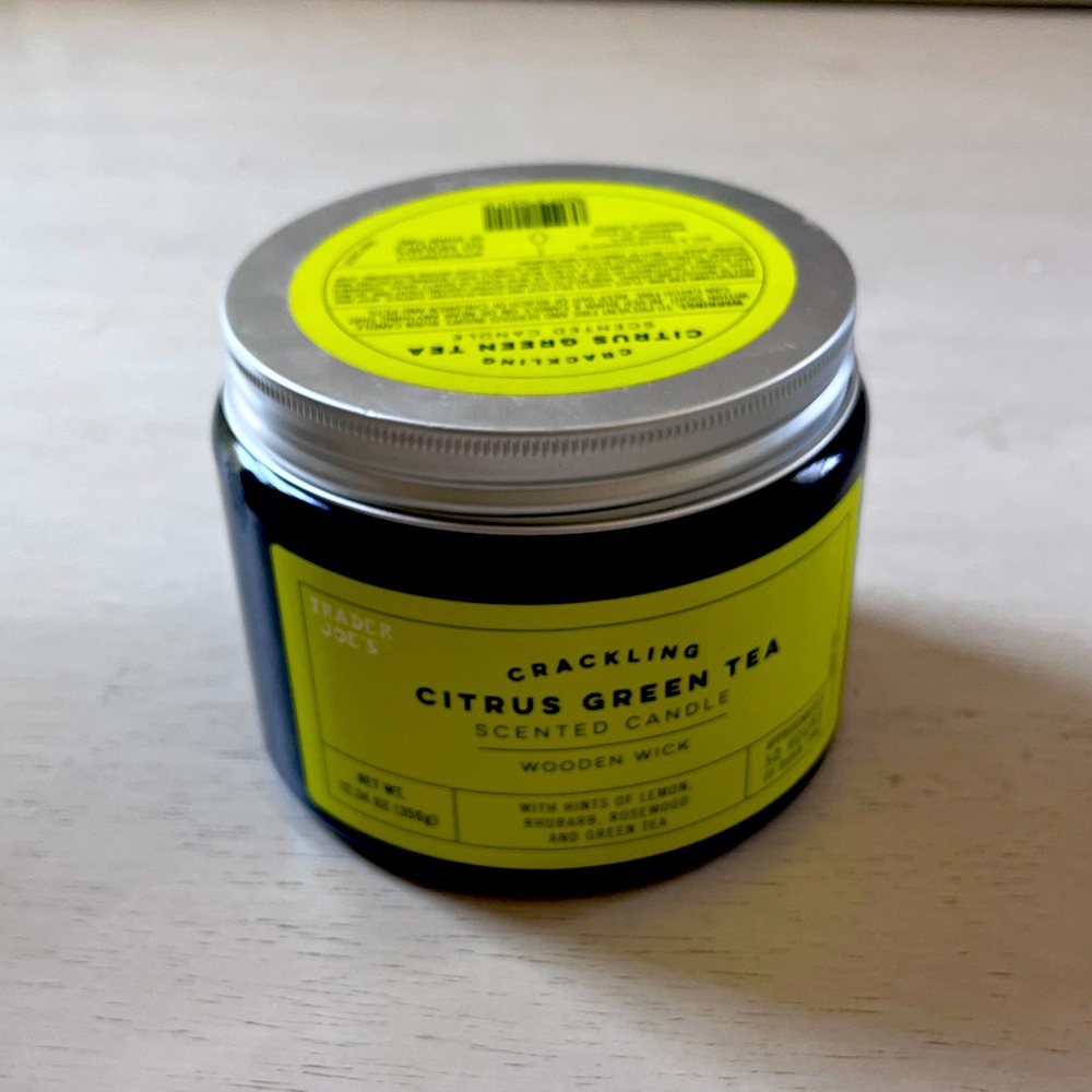 Trader Joe’s Citrus Green Tea Candle
